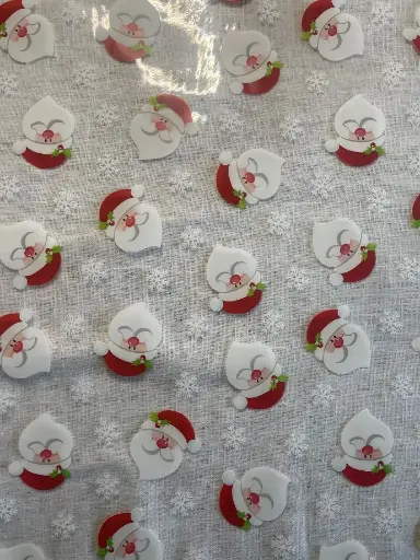 Emballage / Papier transparent Père Noël