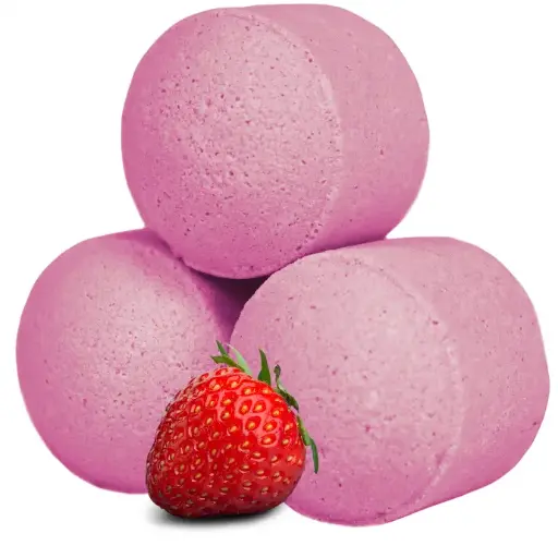 Mini boules de bain / Fraise*